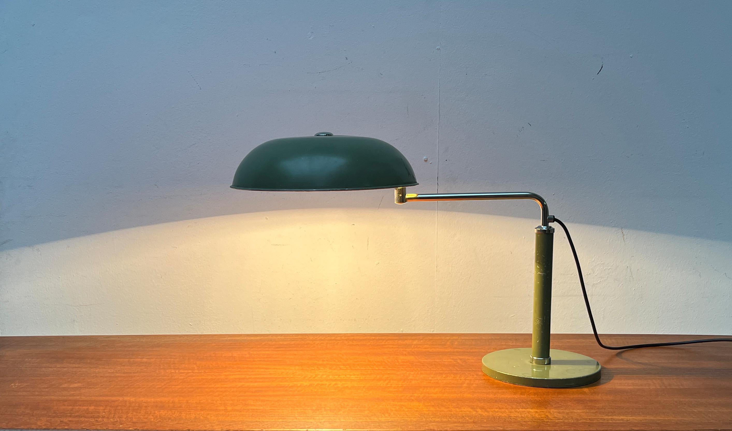 Art Deco Swiss Quick 1500 Swivel Table Lamp by Alfred Müller for Amba, 1930s For Sale 2