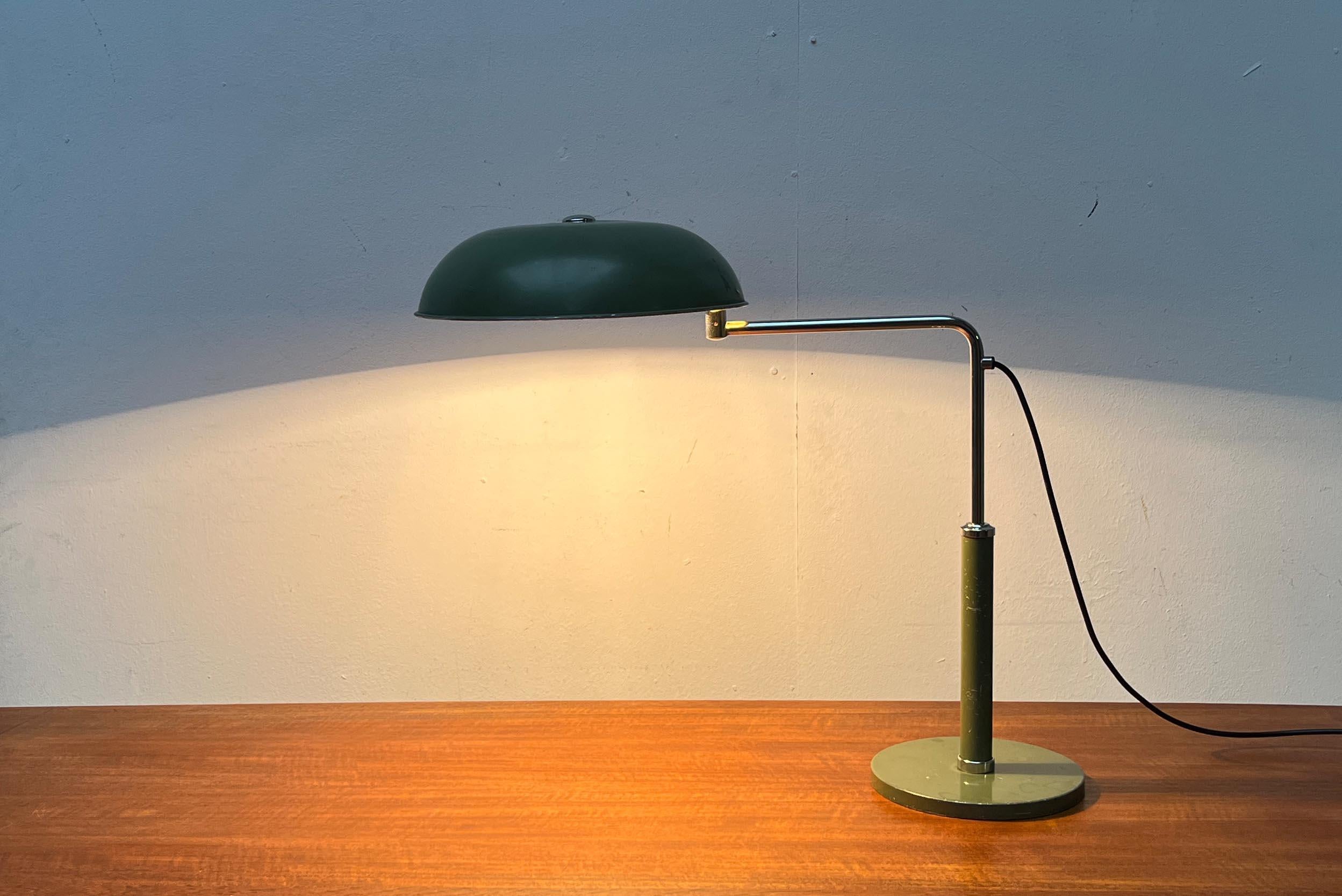 Art Deco Swiss Quick 1500 Swivel Table Lamp by Alfred Müller for Amba, 1930s For Sale 3
