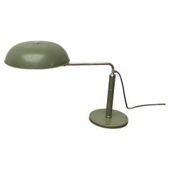 Lámpara de mesa giratoria Art Decó Swiss Quick 1500 de Alfred Müller para Amba, años 30
