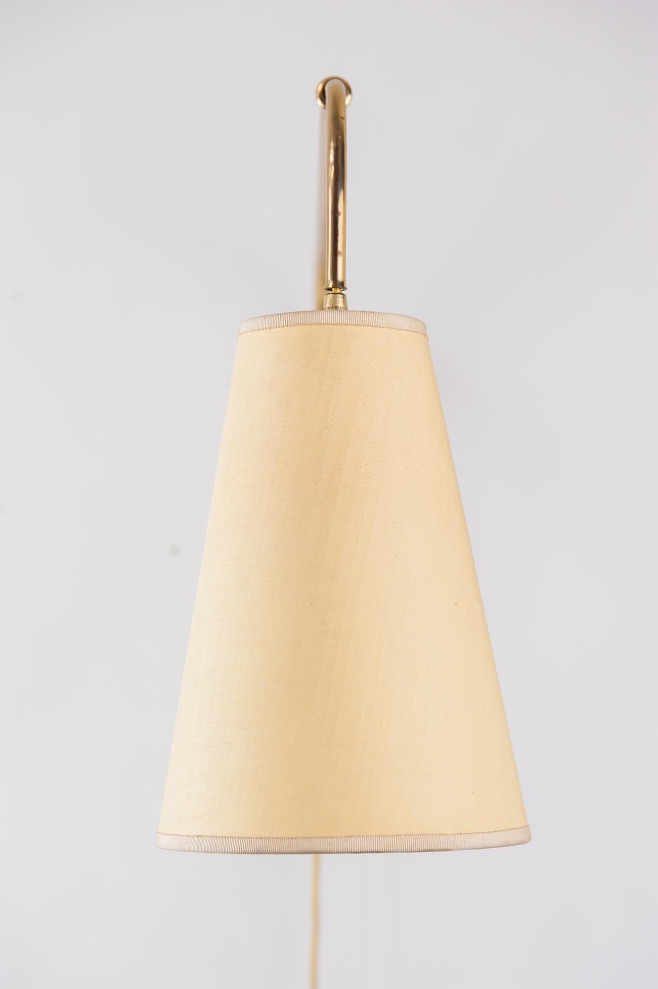 Austrian Art Deco Swiveling and Extendable Wall Lamp, circa 1950s