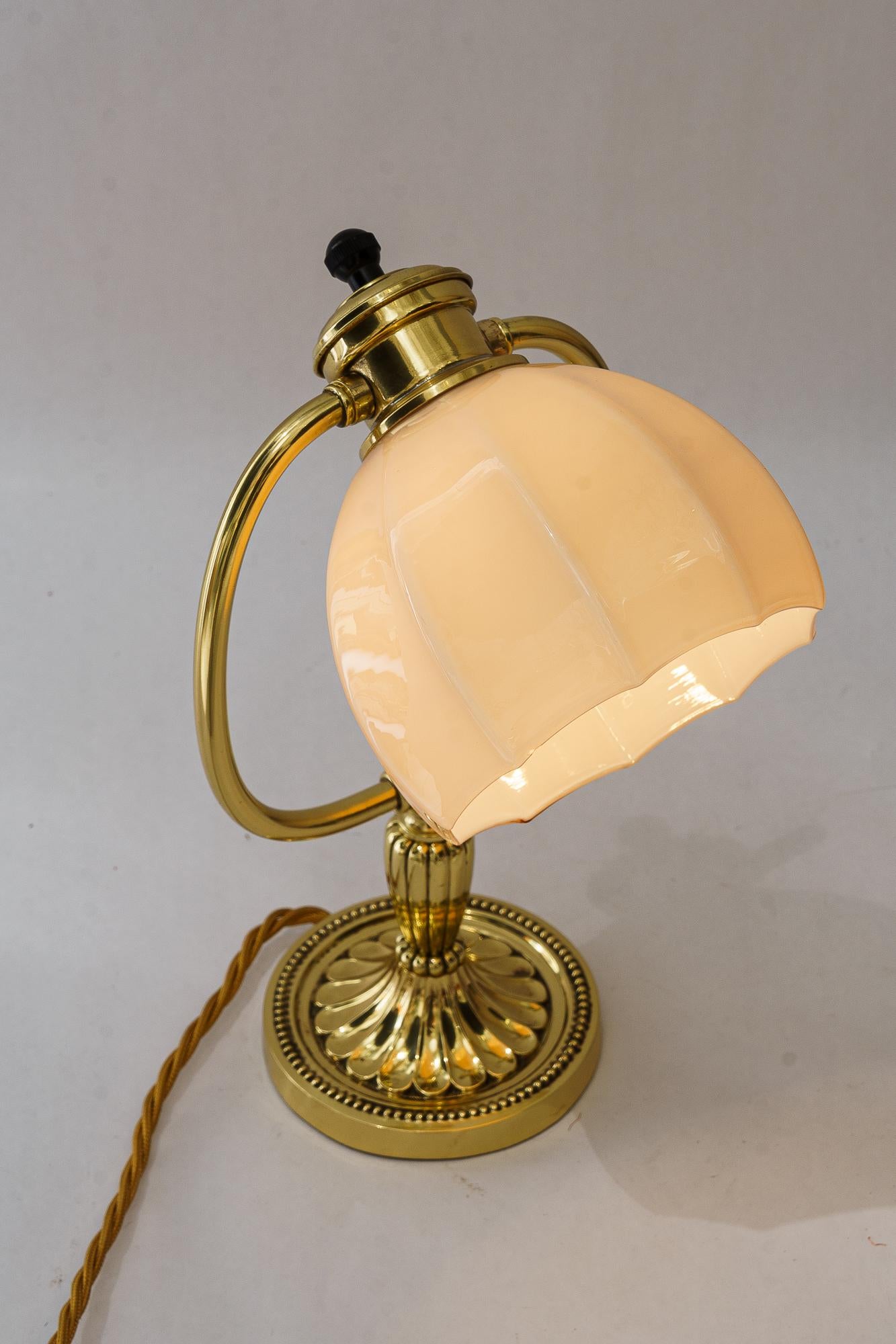 Inizio XX secolo Lampada da tavolo girevole Art Deco vienna anni '20 circa in vendita