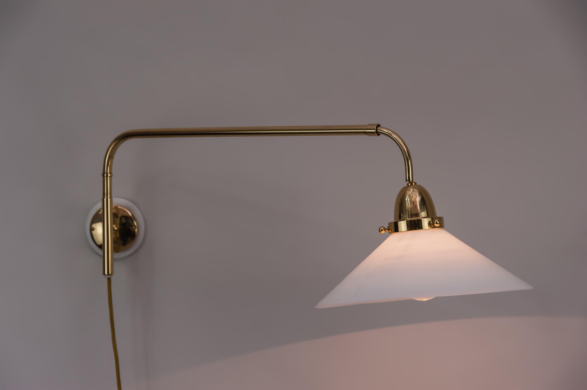 Art Deco Swivelling and Extendable Wall Lamp, circa 1920s 6