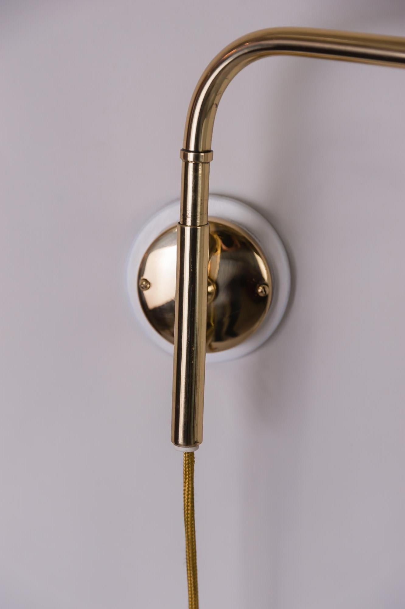 Art Deco Swivelling and Extendable Wall Lamp, circa 1920s 7