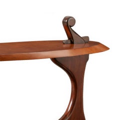 Table d'appoint Art Déco en sycomore