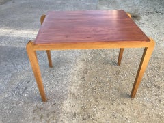 Art Deco sycamore games table