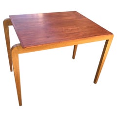 Art Deco sycamore games table