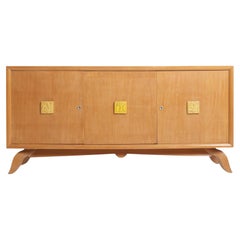 Art Deco Sycamore Sideboard