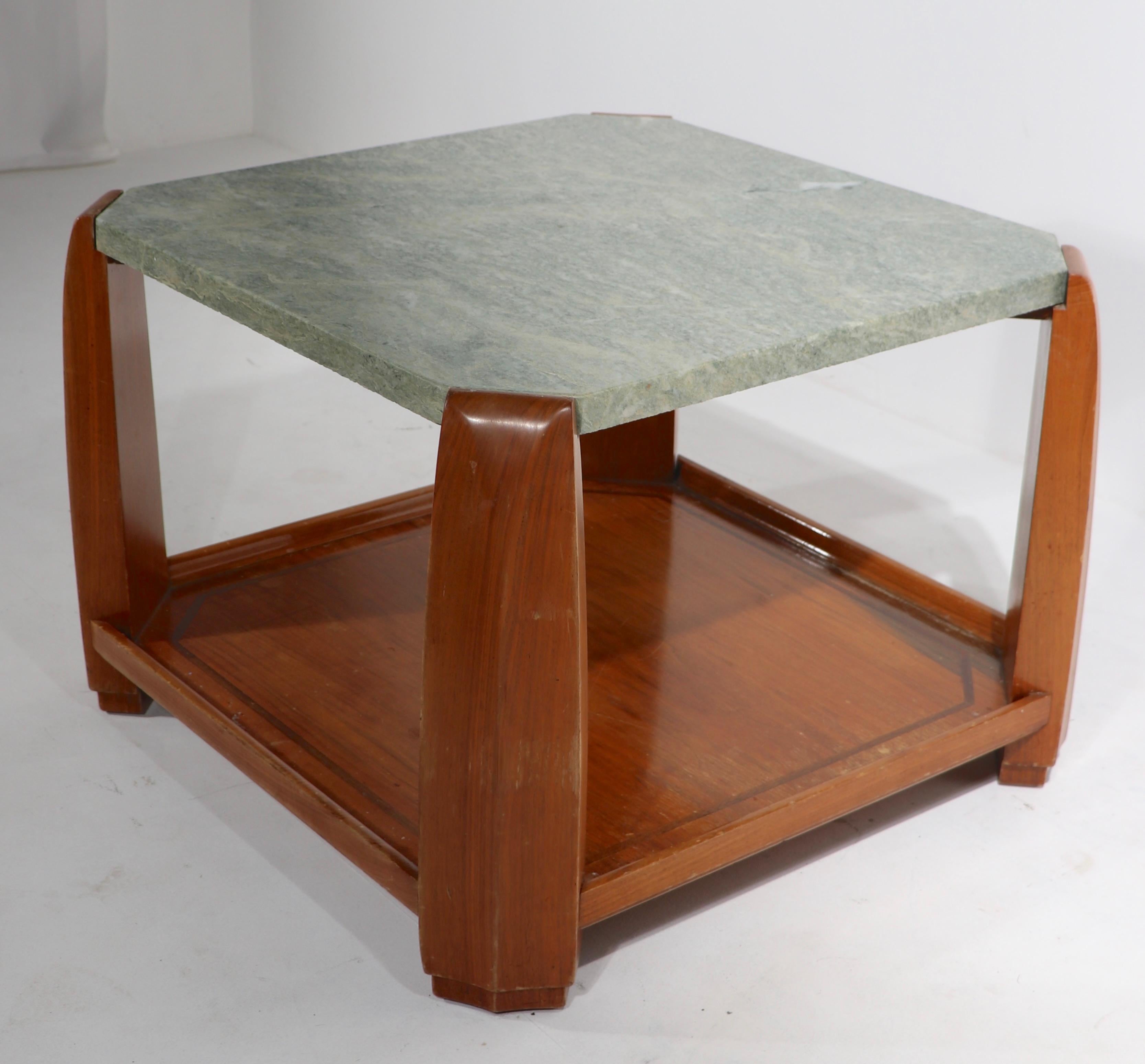 Art Deco Table After Marcel Dufrene For Sale 4