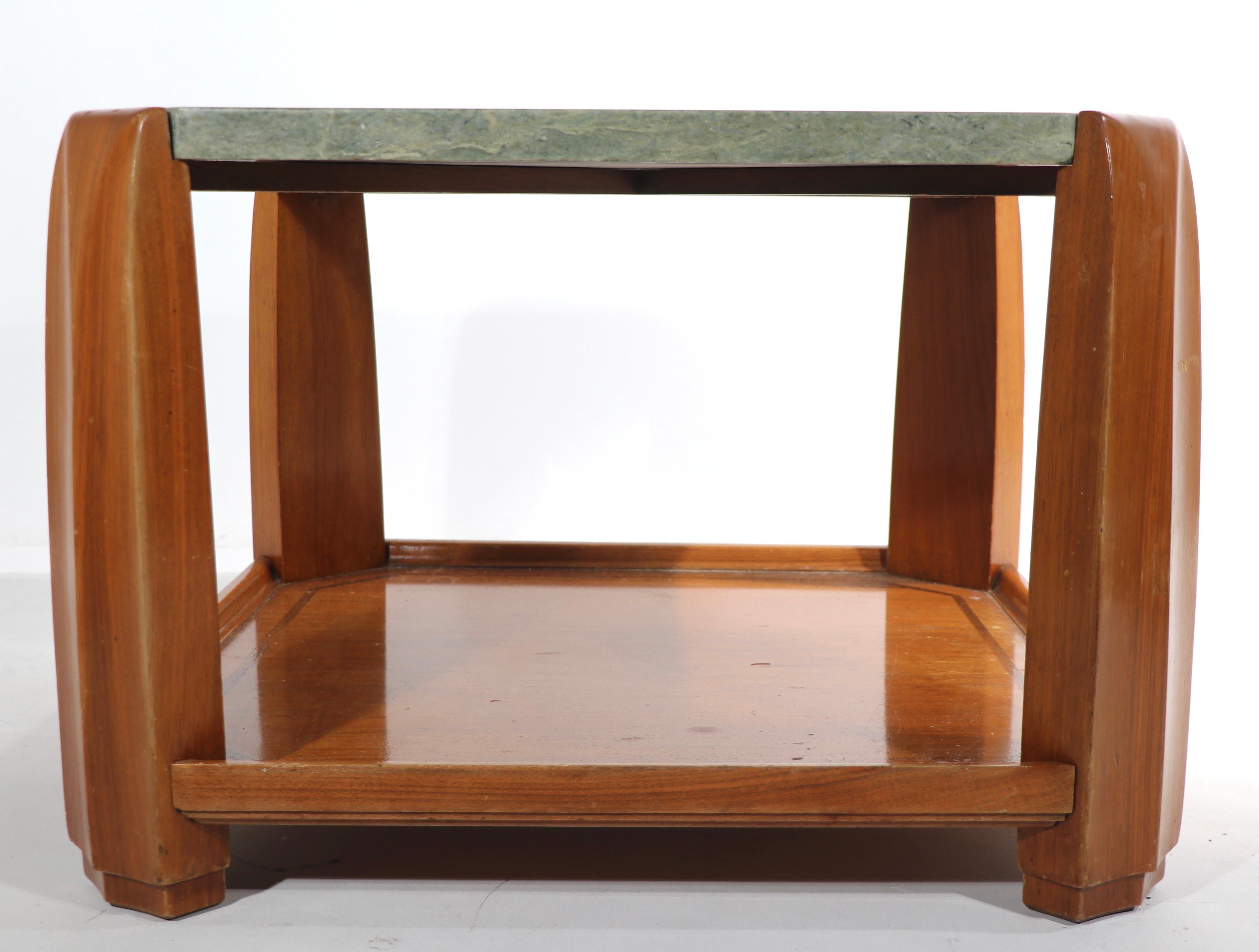 Art Deco Table After Marcel Dufrene For Sale 8