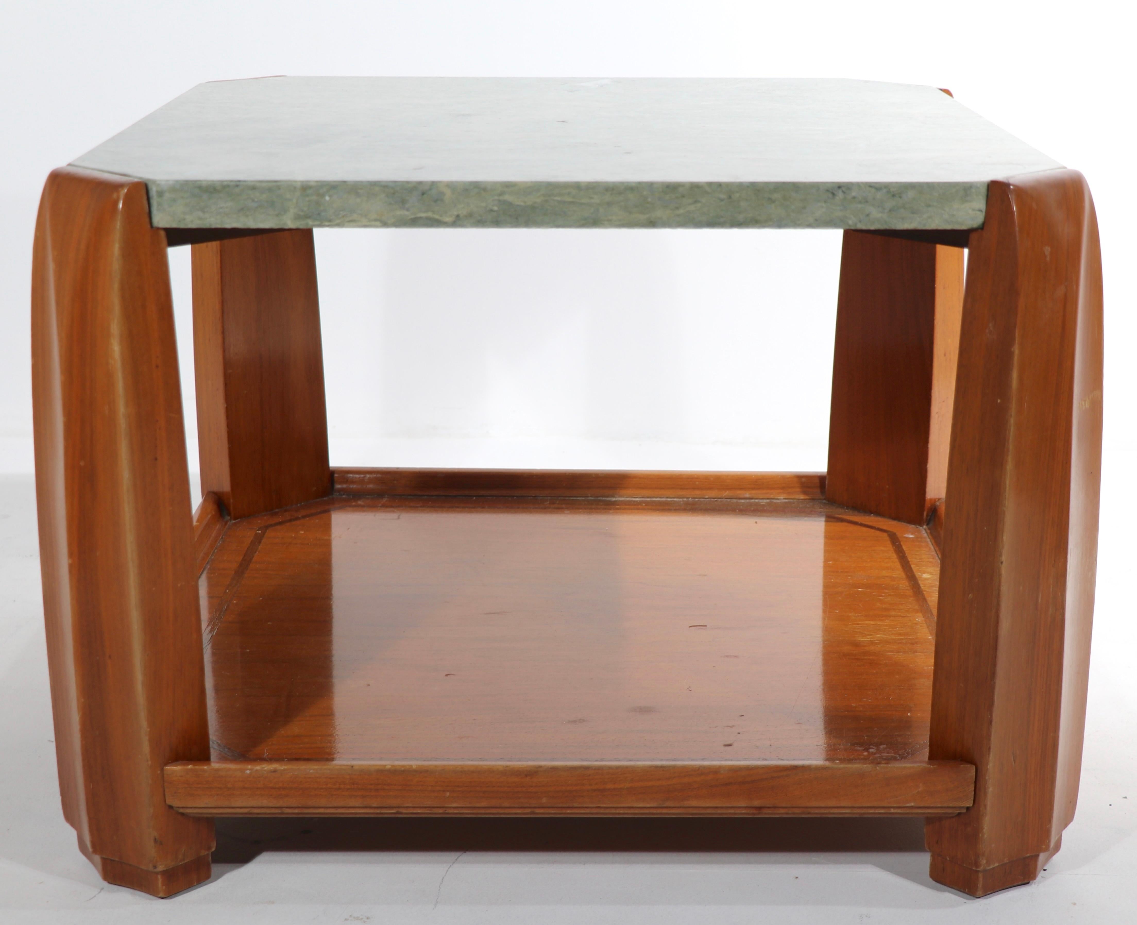 Art Deco Table After Marcel Dufrene In Good Condition For Sale In New York, NY