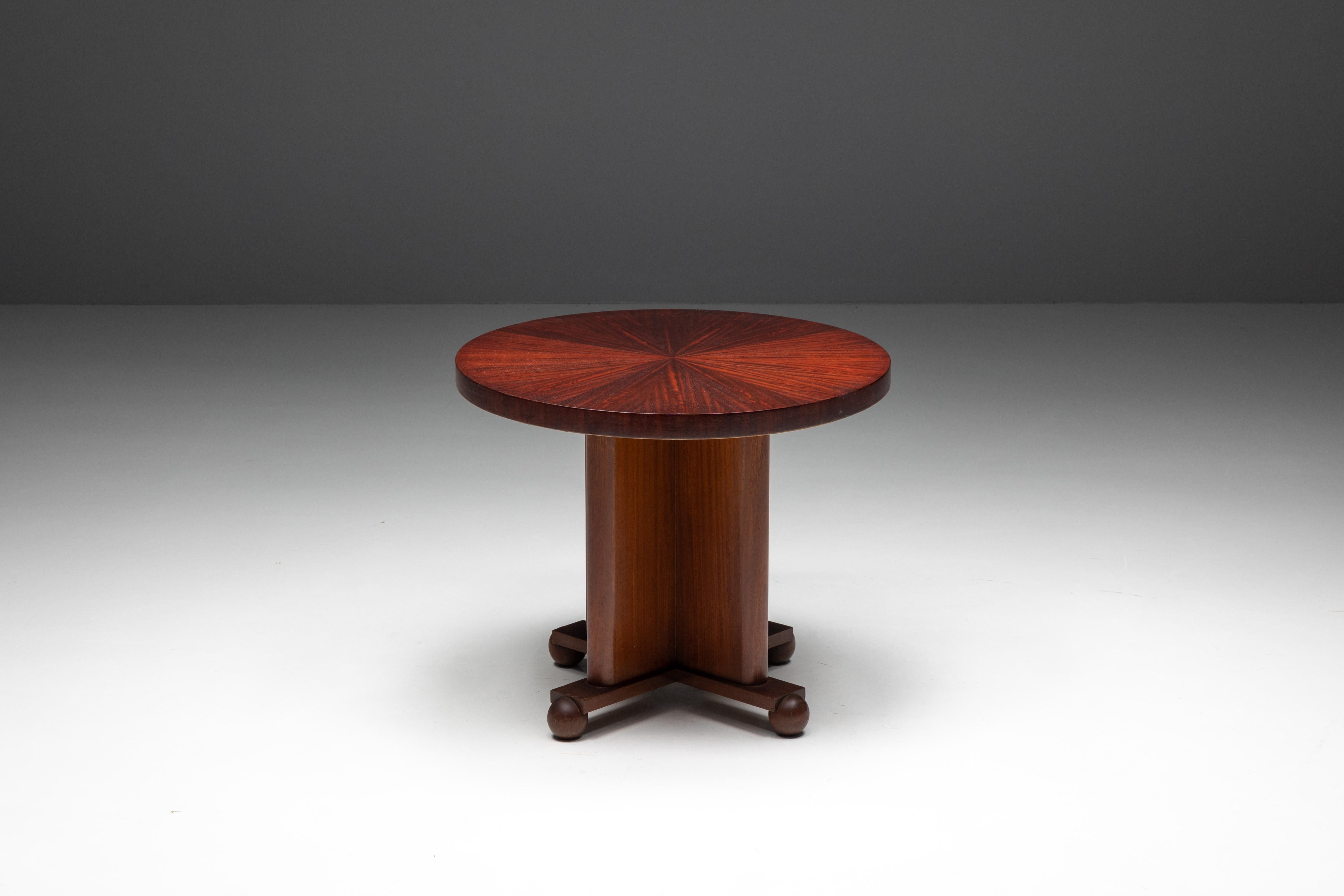 Art Deco Table by Huib Hoste, Belgium, 1920s For Sale 2