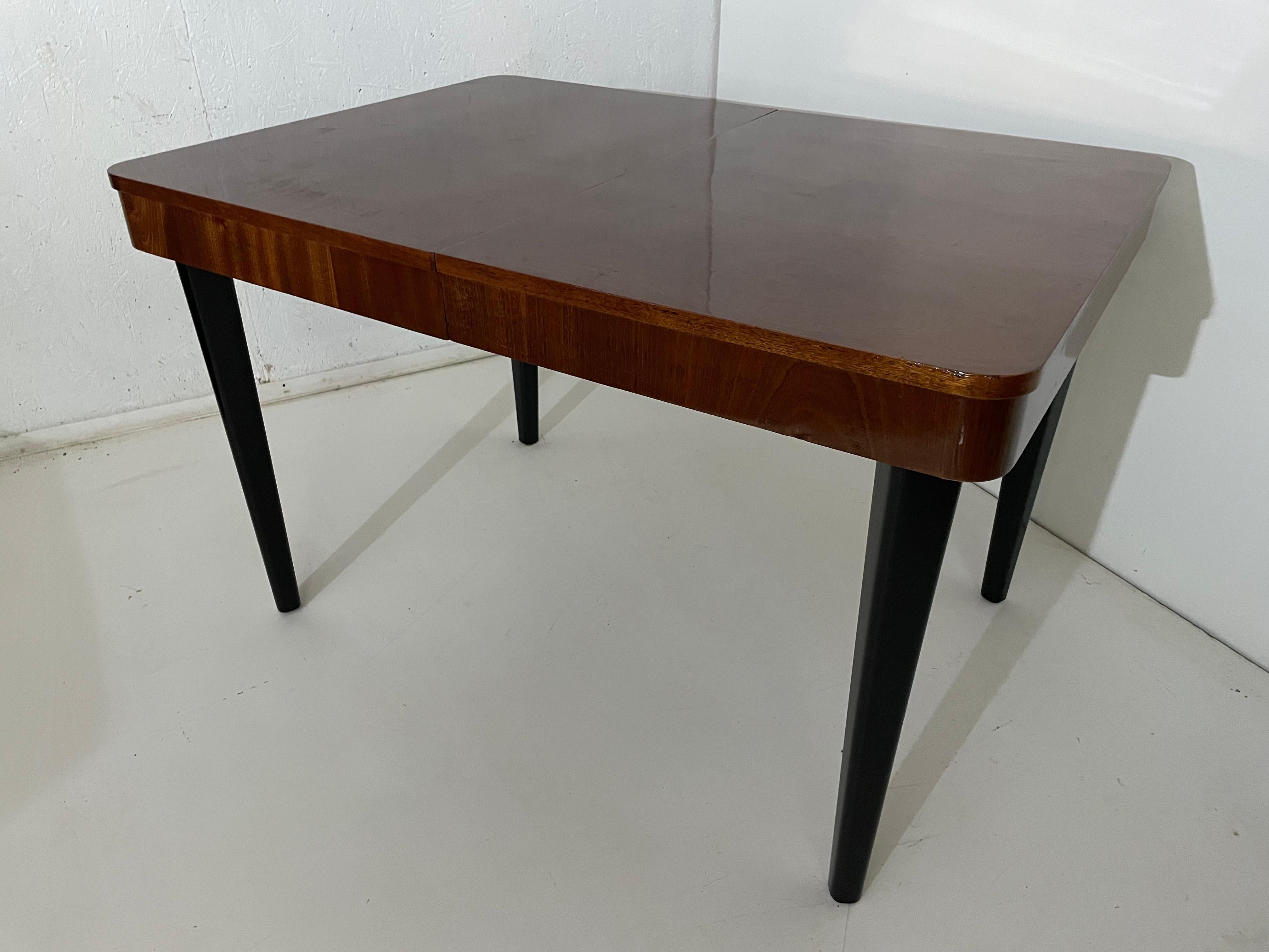 Art Deco Table by J. Halabala For Sale 4