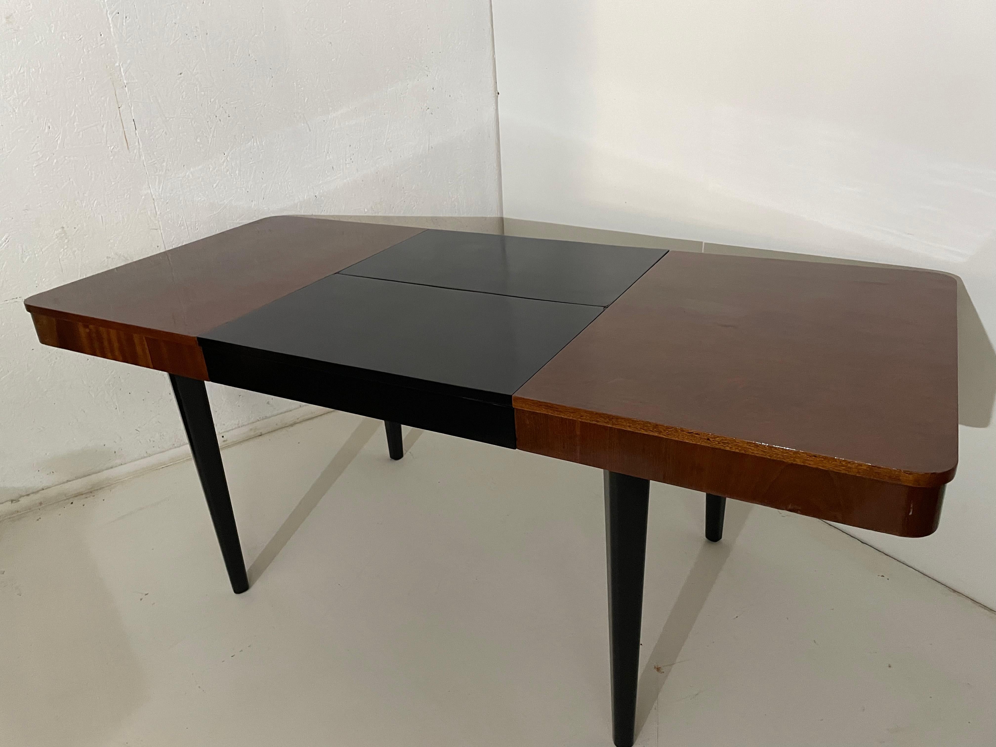 Art Deco Table by J. Halabala For Sale 3