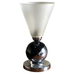 Art Deco Table Desk Lamp by Boris Lacroix, France 1930