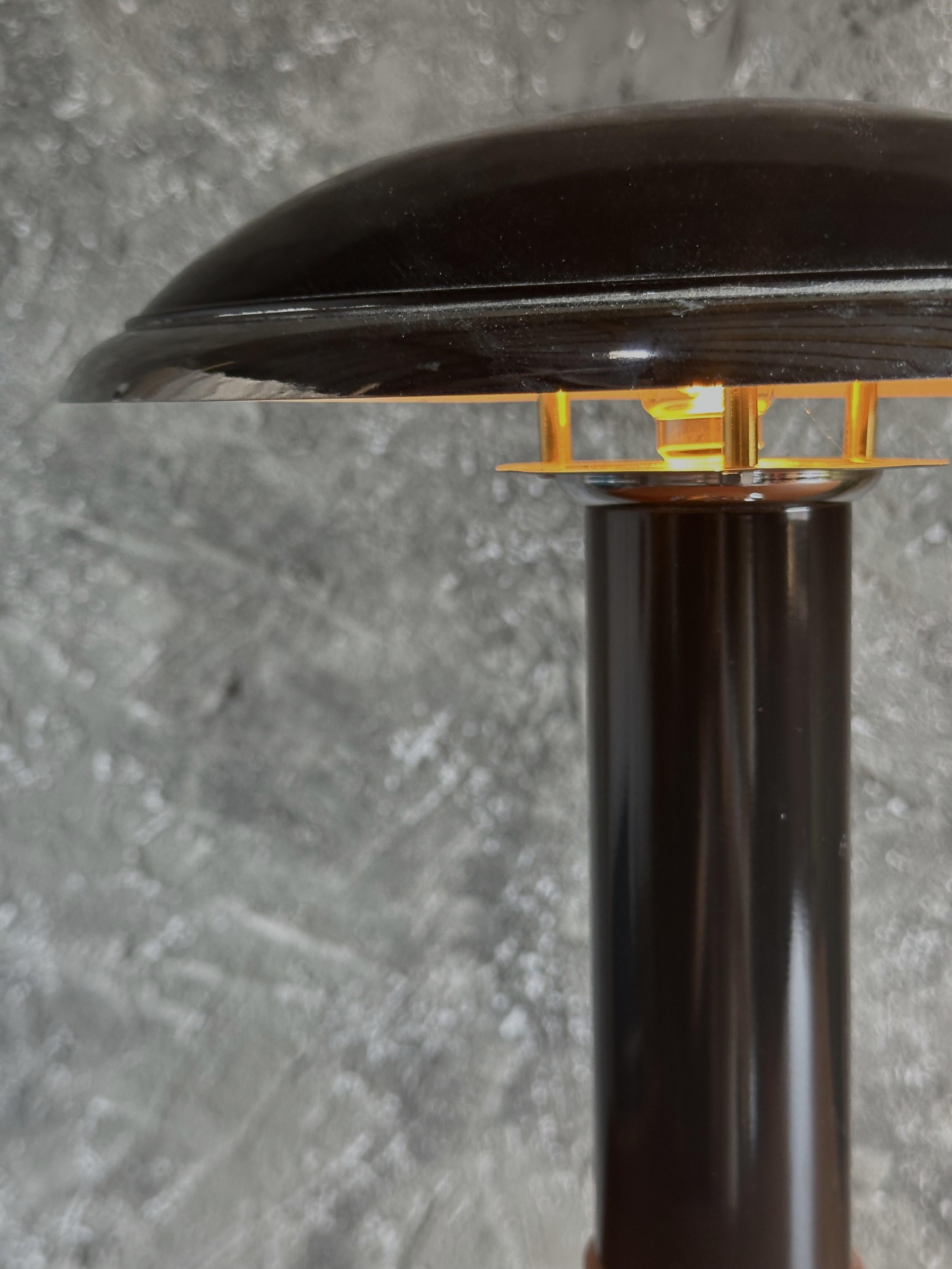Art Deco Table Desk Lamp signed by Georges Halais, France 1940 3