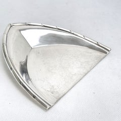 Art Deco Table Dustpan by Christofle Gallia Silver Plated, 1920