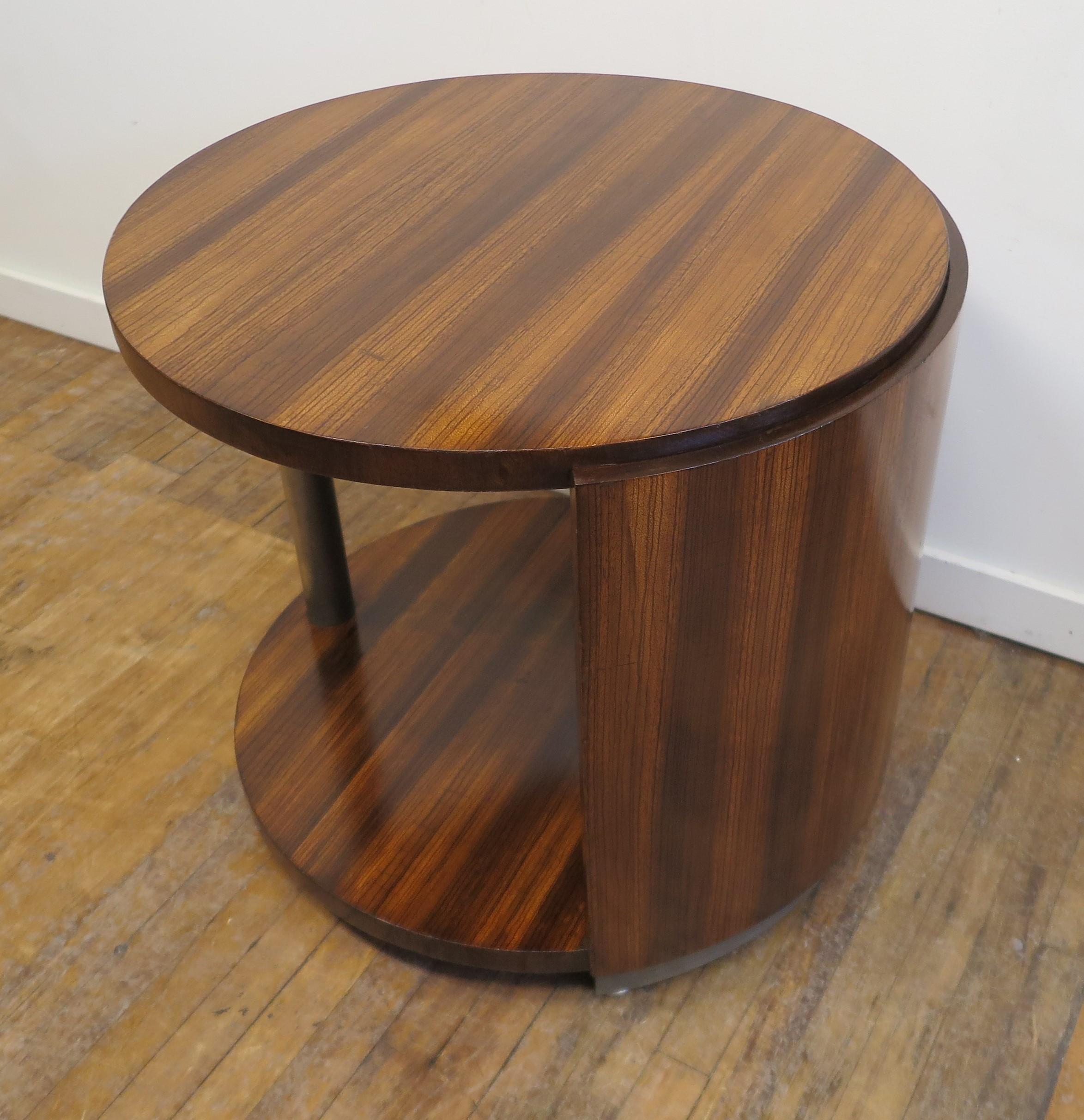 Art Deco End Table Etienne Kohlmann In Good Condition For Sale In New York, NY