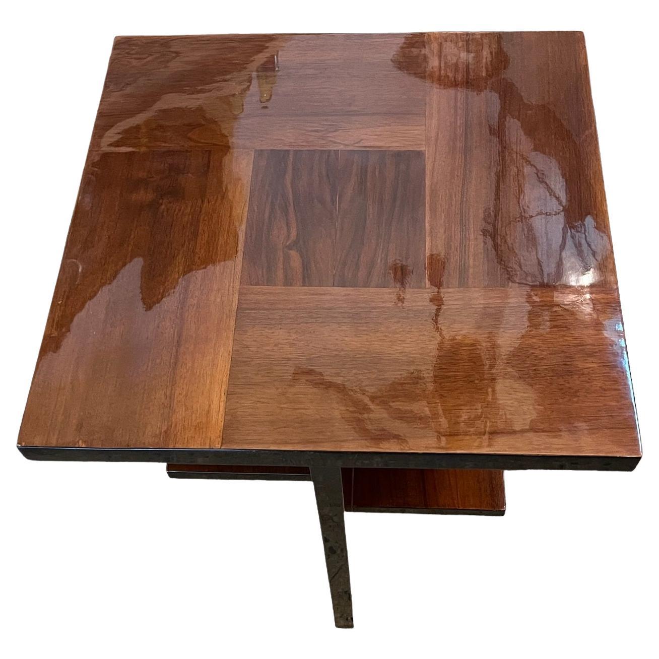 Art-Déco-Tisch, Frankreich, 1930, aus Holz im Angebot