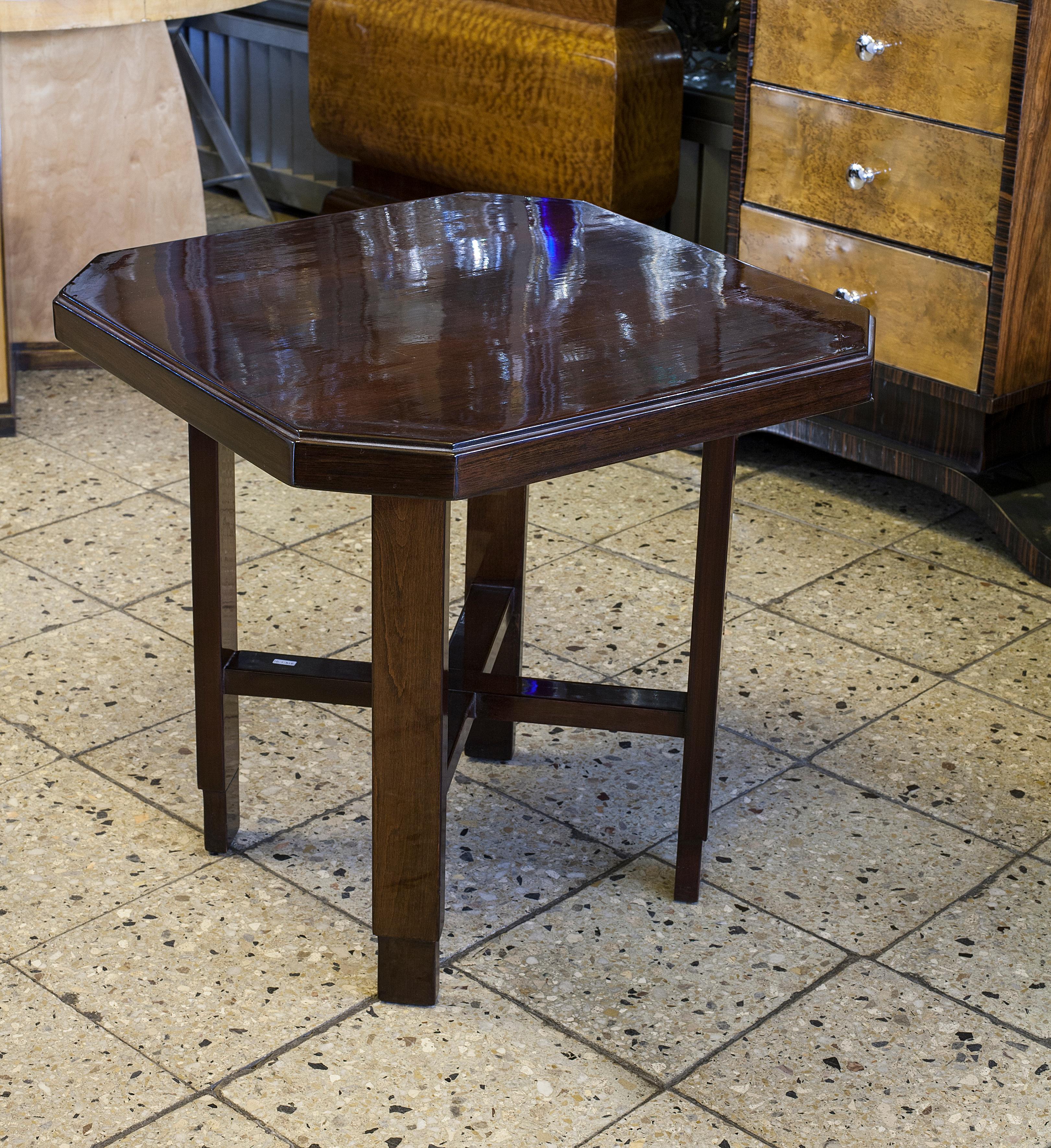Mid-20th Century Art Deco Table, France, 1930, Material, Wood For Sale