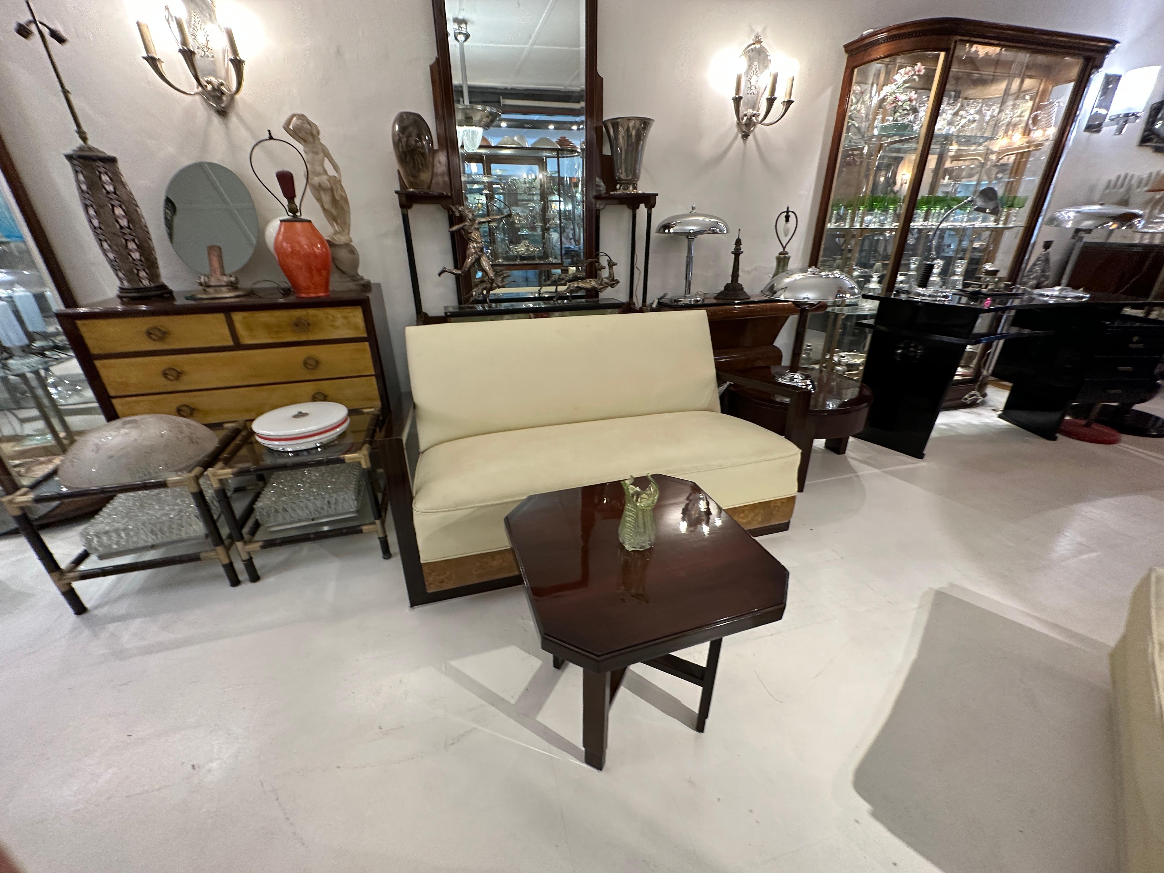 Bois Table Art Déco, France, 1930, matériau, bois en vente