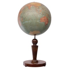 Art Deco Table Globe Dieter Reimer, Germany