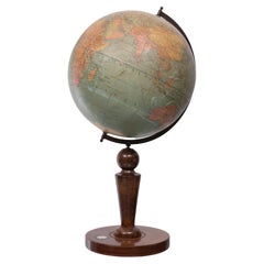 Art Deco Table Globe Dieter Reimer, Germany