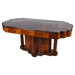 Art Decò Table in Walnut