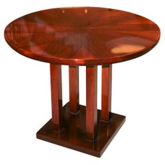 Art Deco Table in Wood, French, 1930