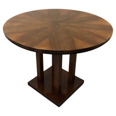 Vintage Art Deco Table in Wood, French, 1930