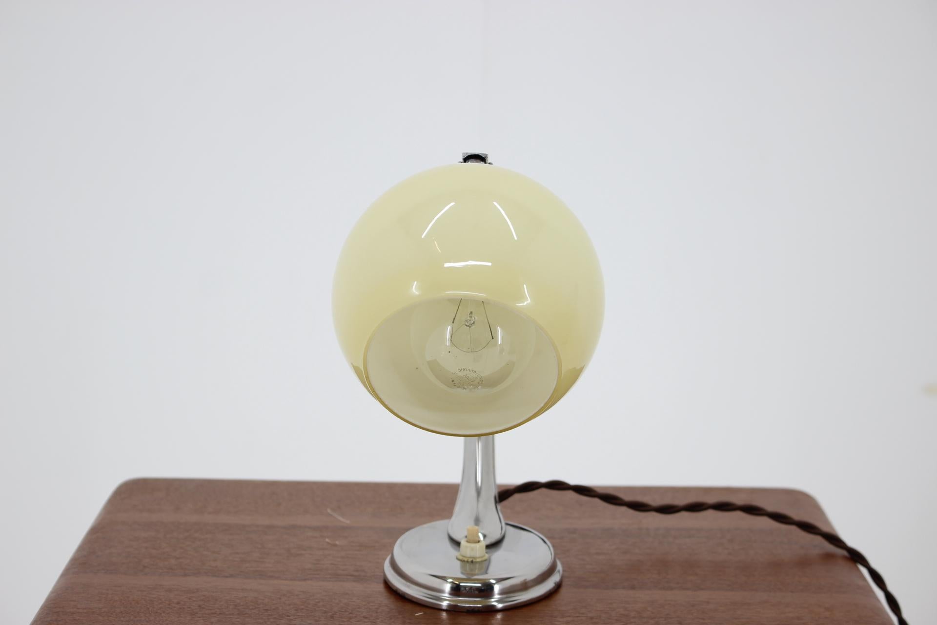 Art Deco Table Lamp, 1930s In Good Condition In Praha, CZ