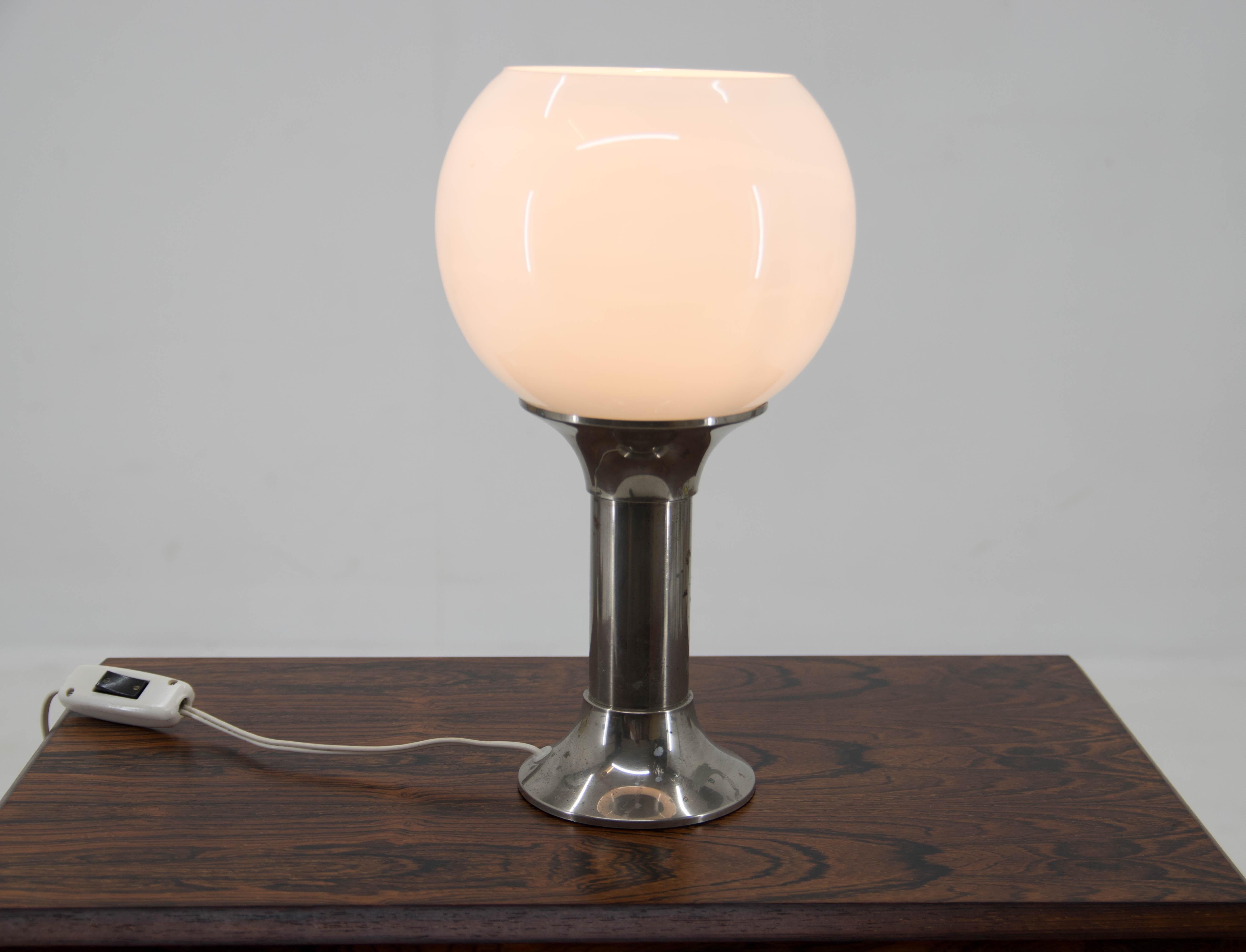 Czech Art Deco Table Lamp, 1930s For Sale