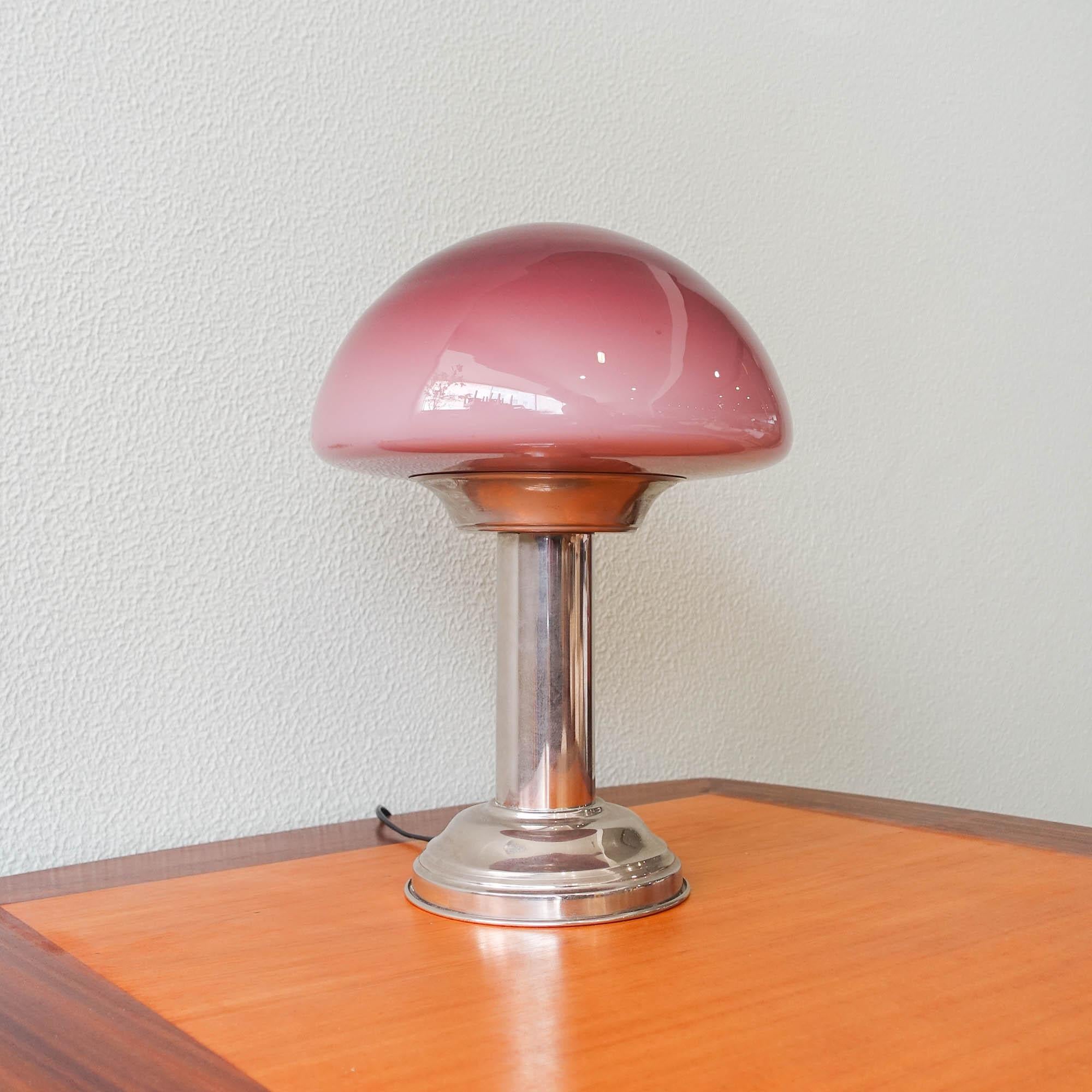 Portuguese Art Deco Table Lamp, 1930's