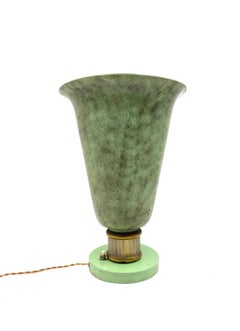 Art Deco Table Lamp attributed to Edmond Etling, France, ca. 1920s