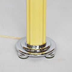 Art Deco Table Lamp, Bakelite, Chrome and Glass, English, circa 1930