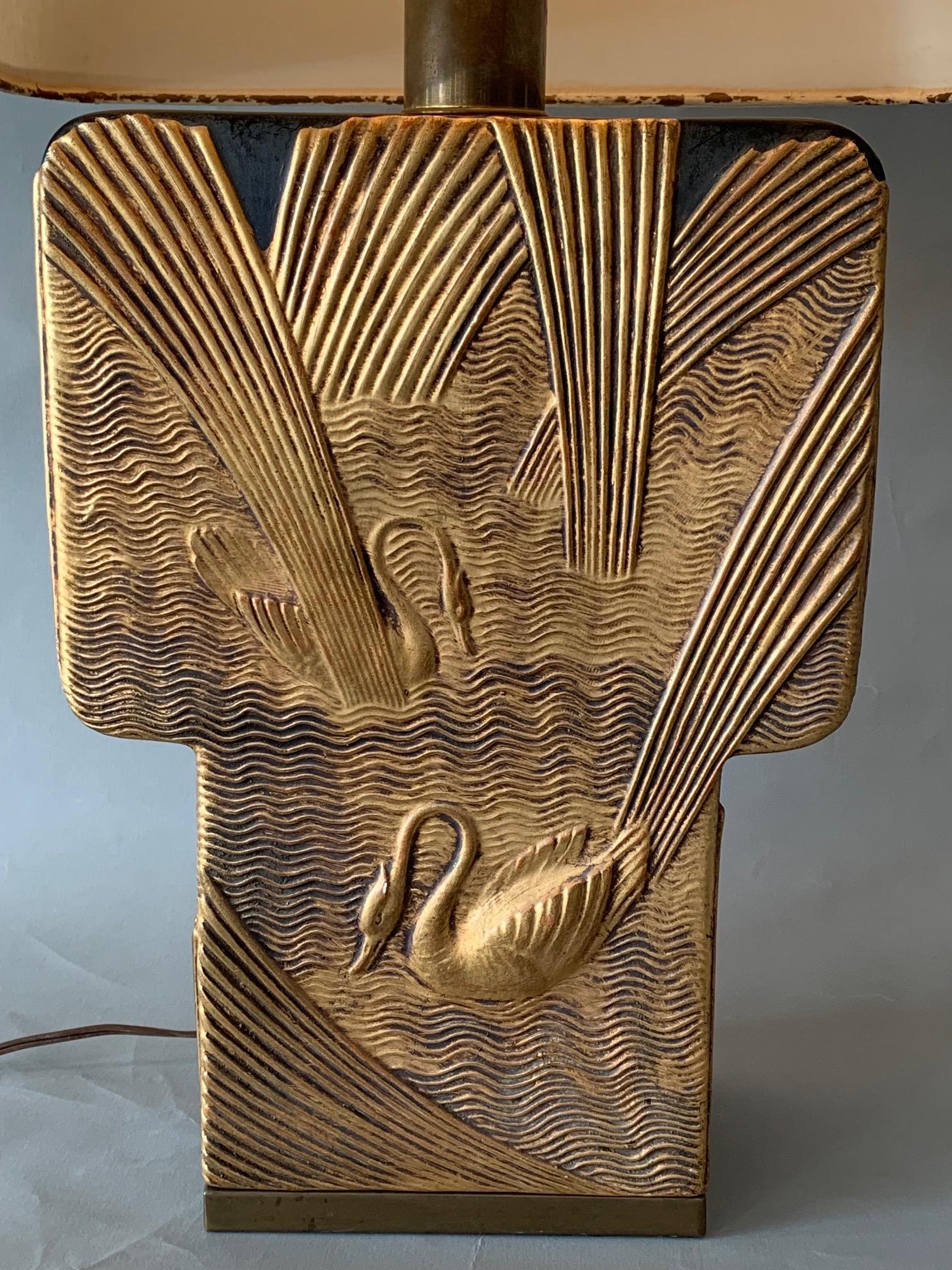 Art Deco Table Lamp by Chapman, 1982 In Good Condition In St.Petersburg, FL