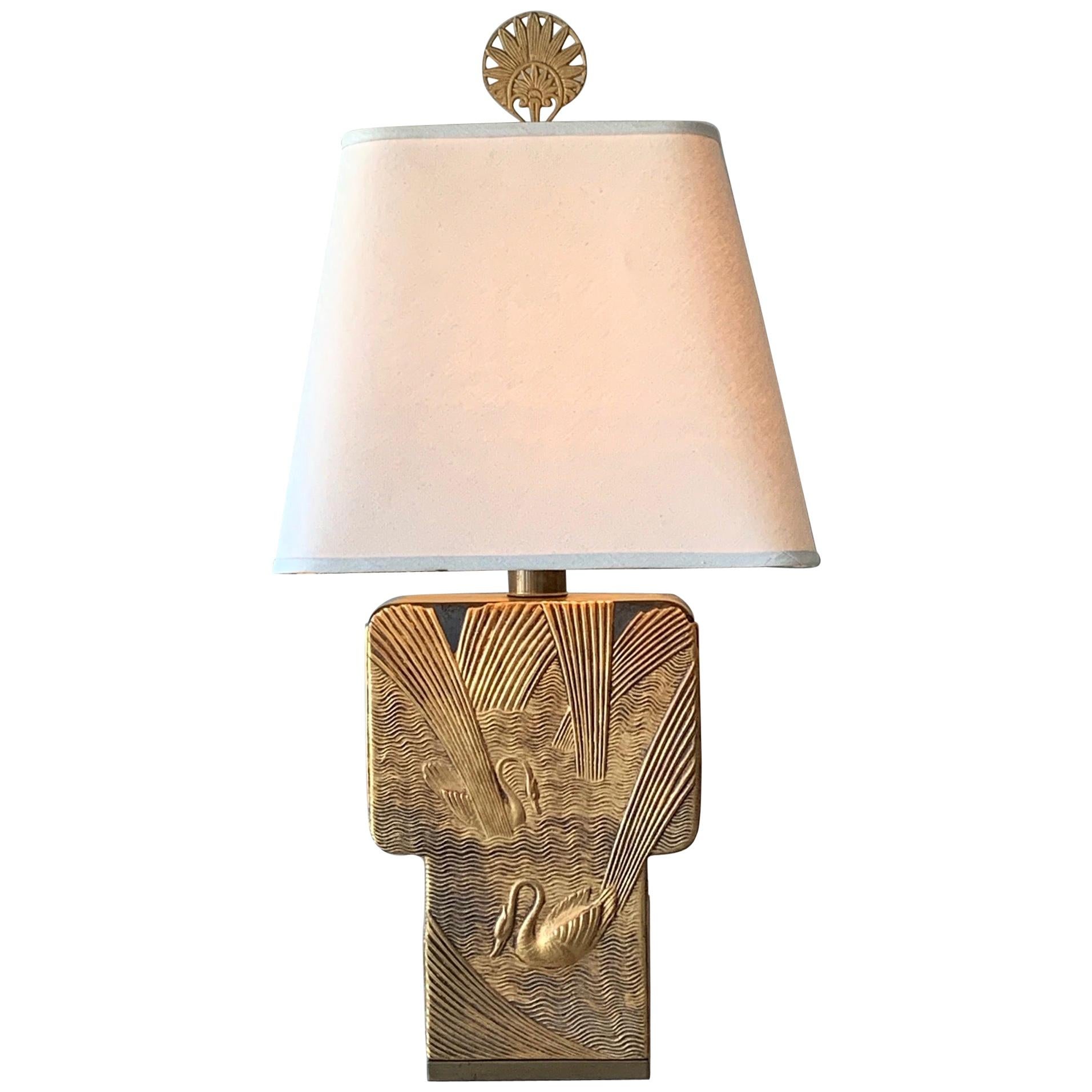 Art Deco Table Lamp by Chapman, 1982