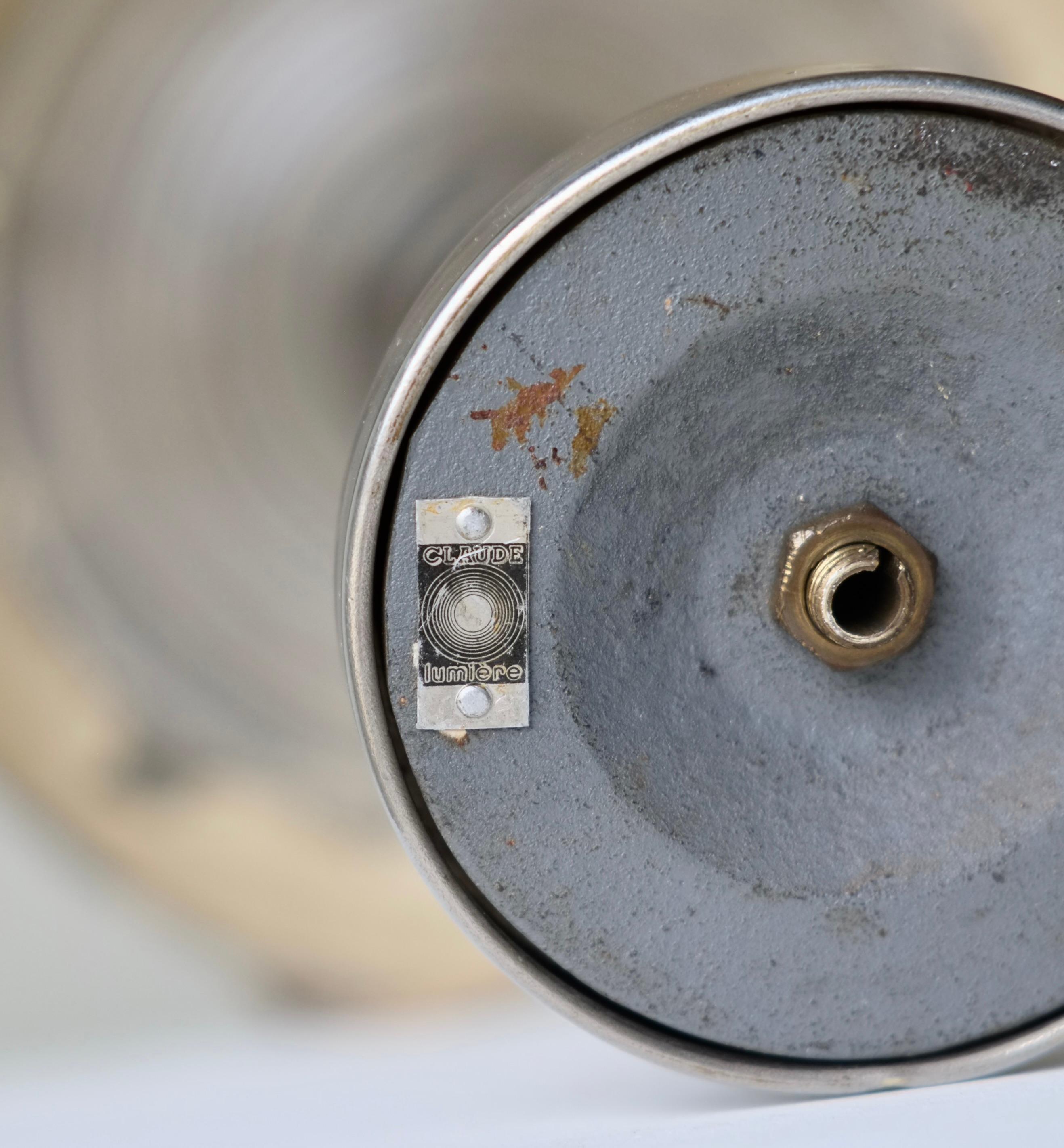 Lámpara de mesa Art Déco de Claude Lumiere, atribuida a Jean Perzel Art Decó en venta