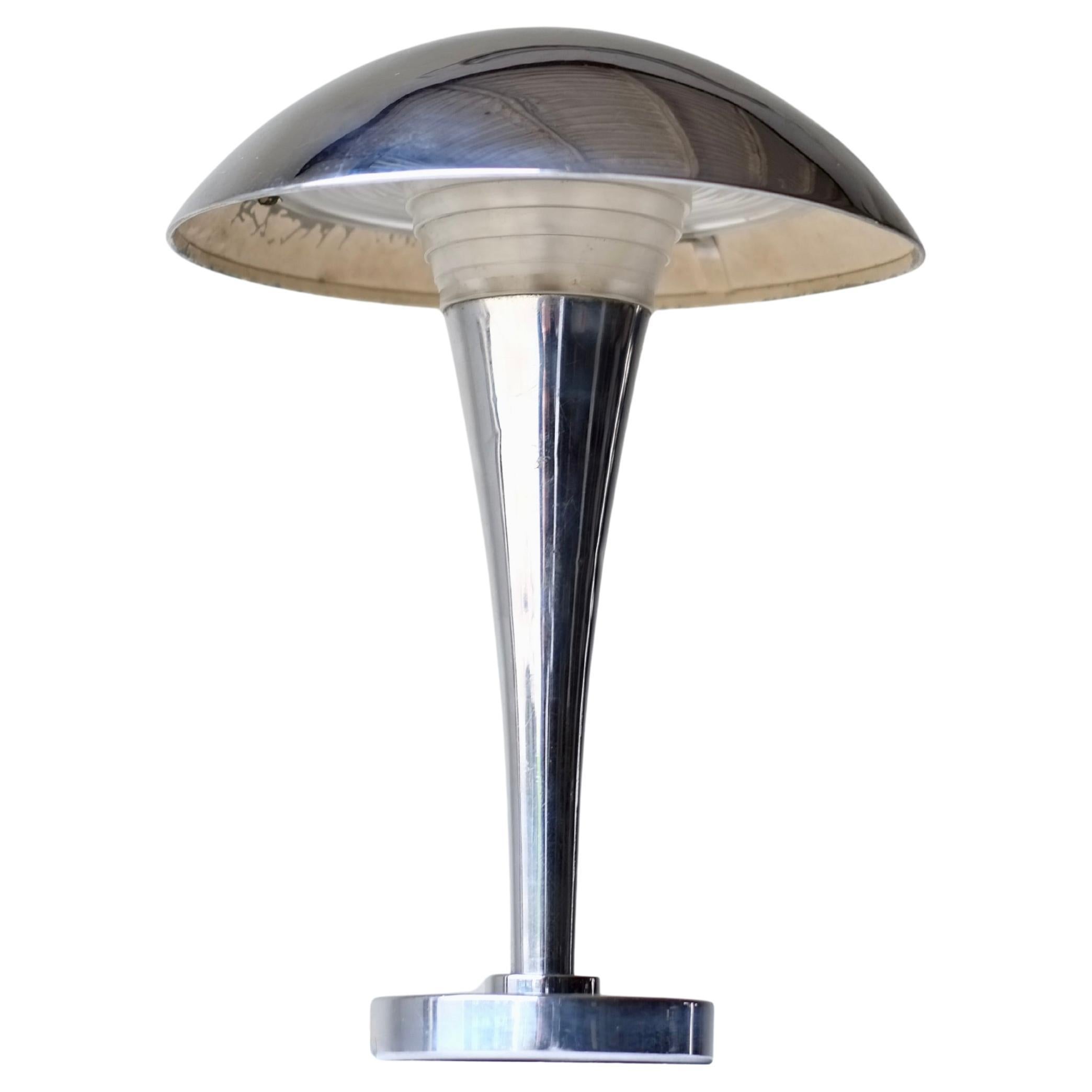 Lámpara de mesa Art Déco de Claude Lumiere, atribuida a Jean Perzel en venta