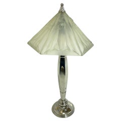Lampada da tavolo Art Deco di Degué