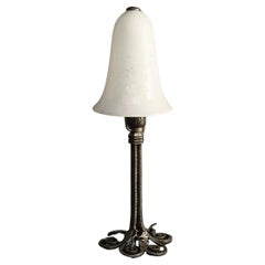 Art Deco Table Lamp by Edgar Brandt & Daum Nancy