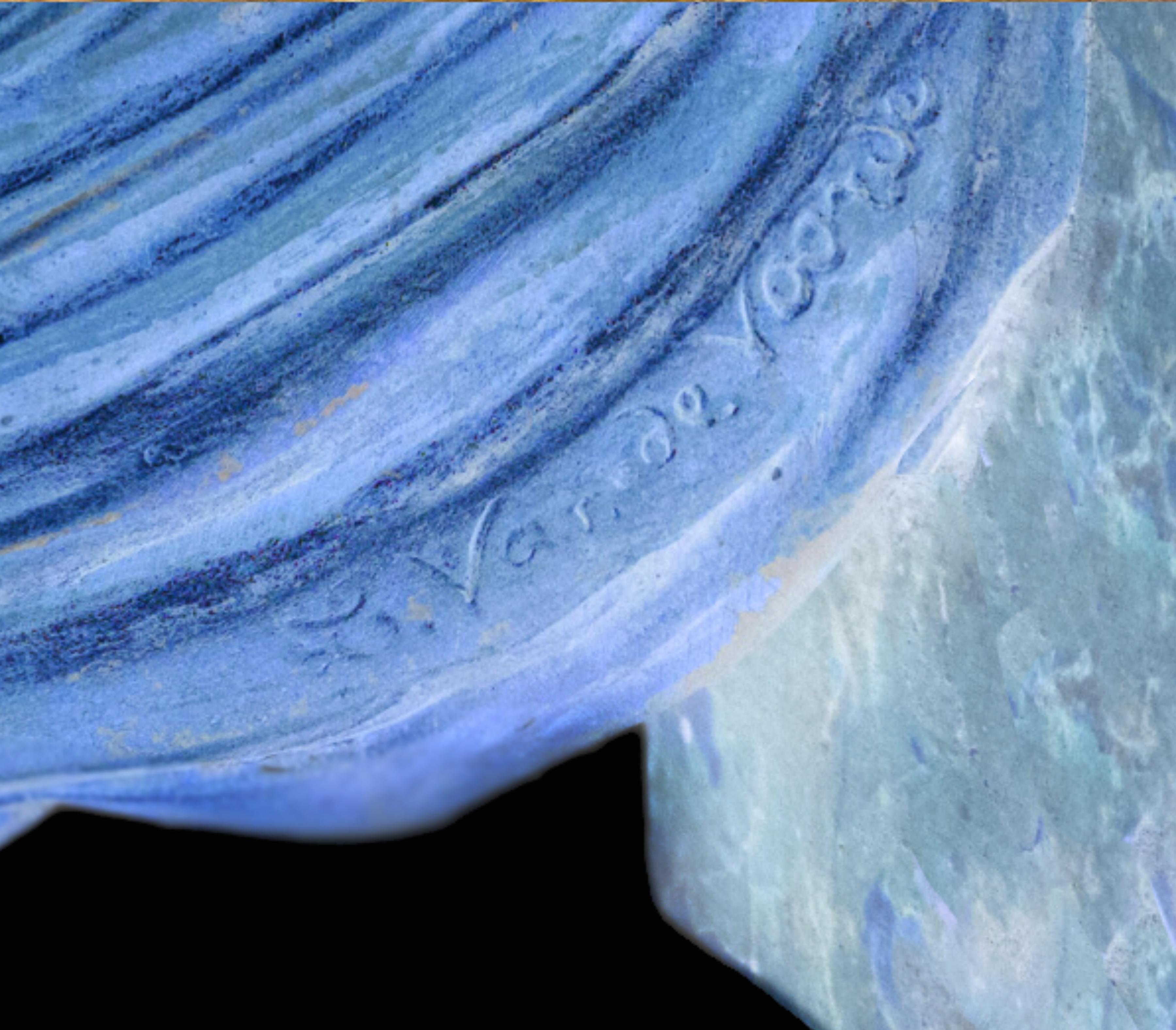 Art-Déco-Tischlampe von Georges Van De Voorde, Frankreich, 1925 im Angebot 3