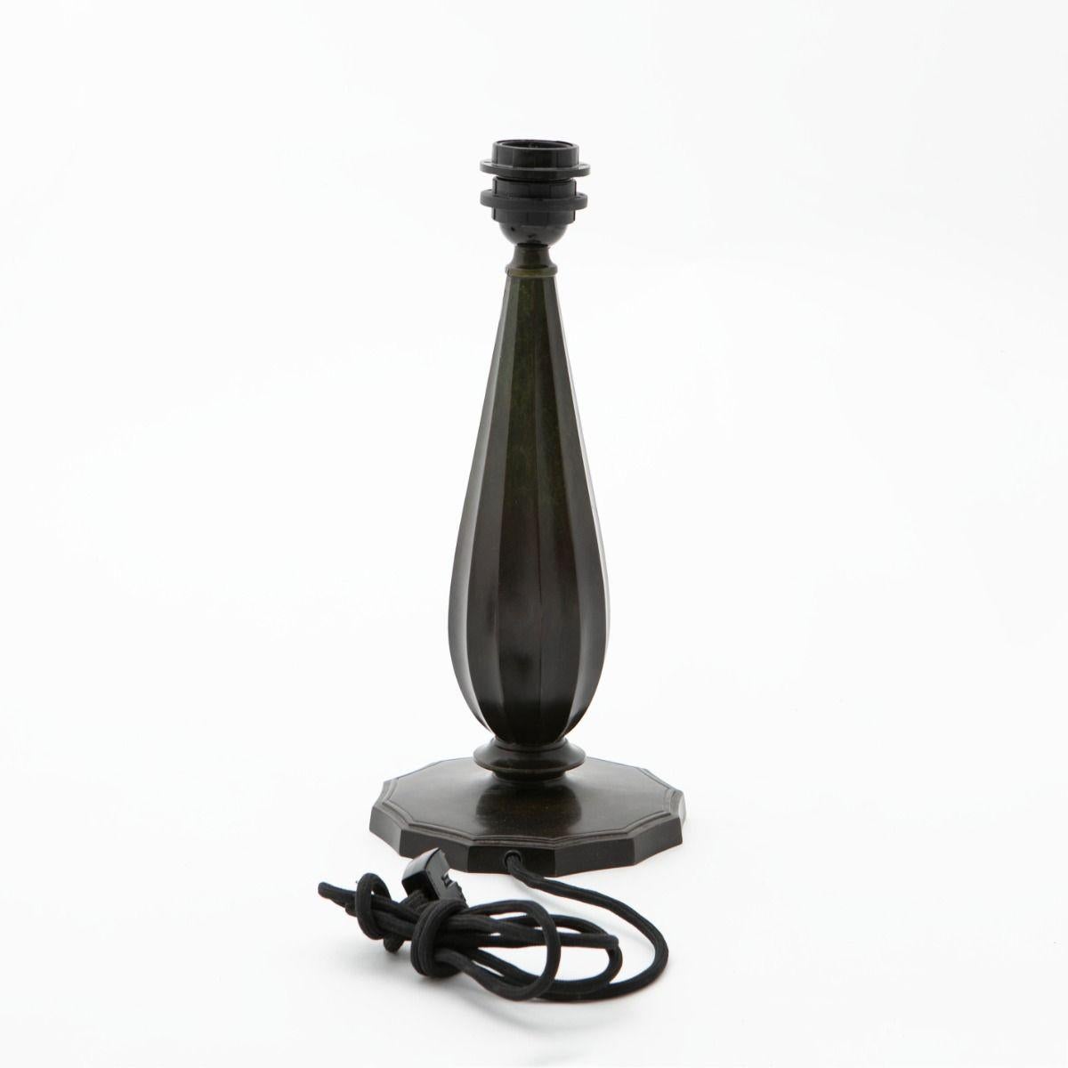 Danish Art Deco Table Lamp By Just Andersen