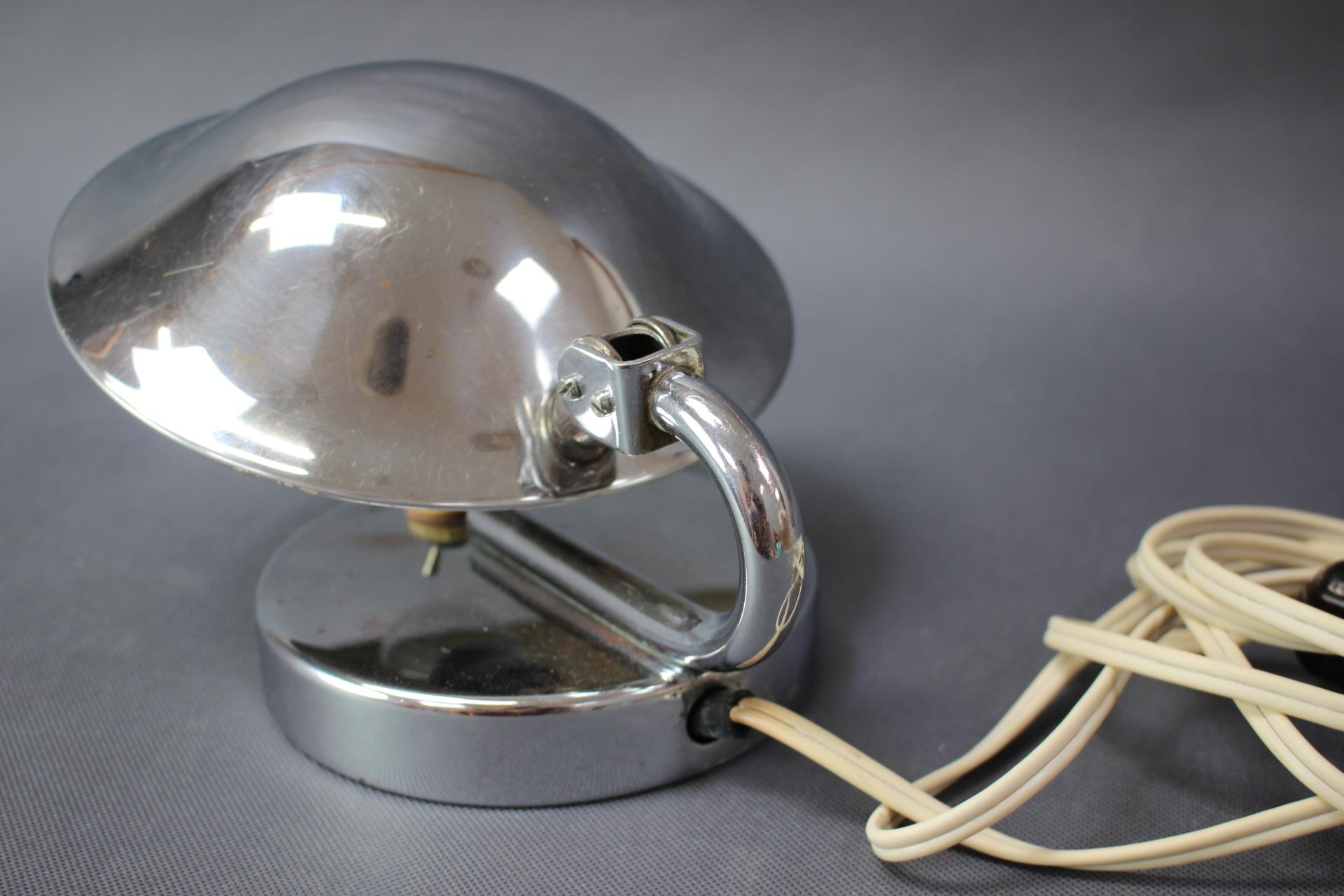 Lampada da tavolo Art Déco di Napako, Cecoslovacchia, anni '30 in vendita 5