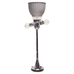 Art Deco Table Lamp by WMF Ikora, Brass and Copper, 1920s