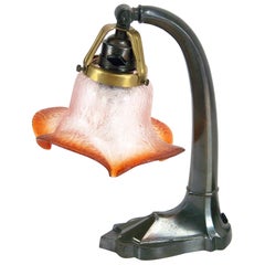 Antique Art Deco Table Lamp, Central Europe, circa 1920
