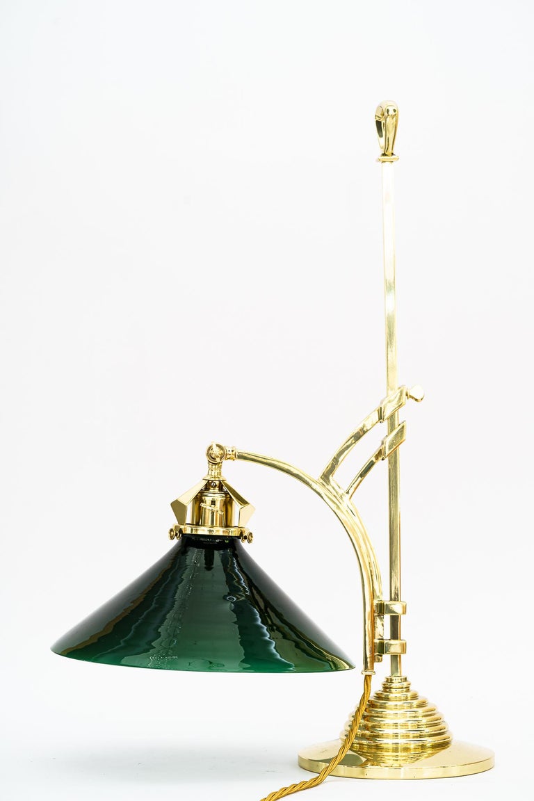 Lacquered Art Deco Table Lamp 