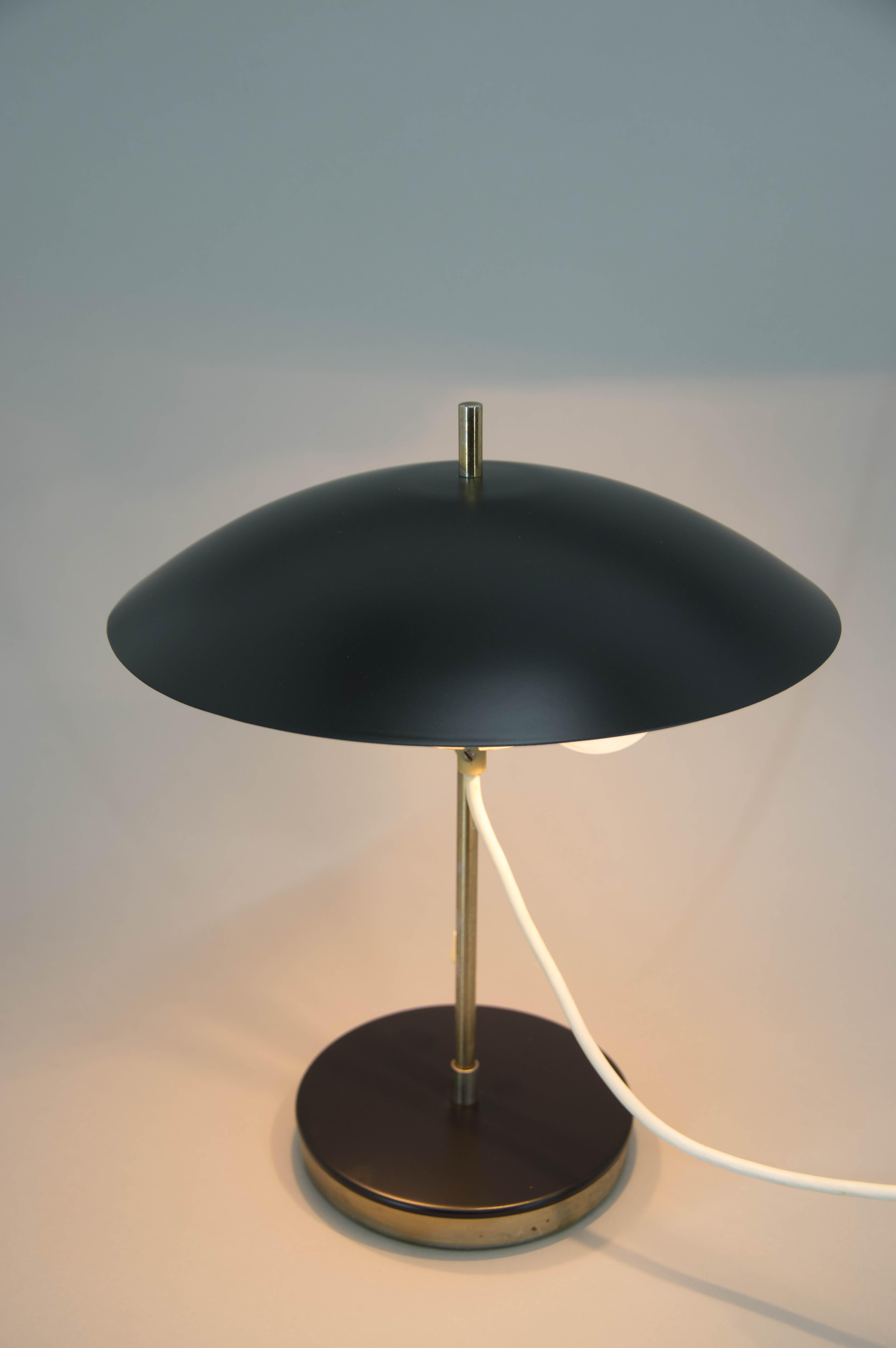 Art Deco Table Lamp, Czechoslovakia, 1950s For Sale 3