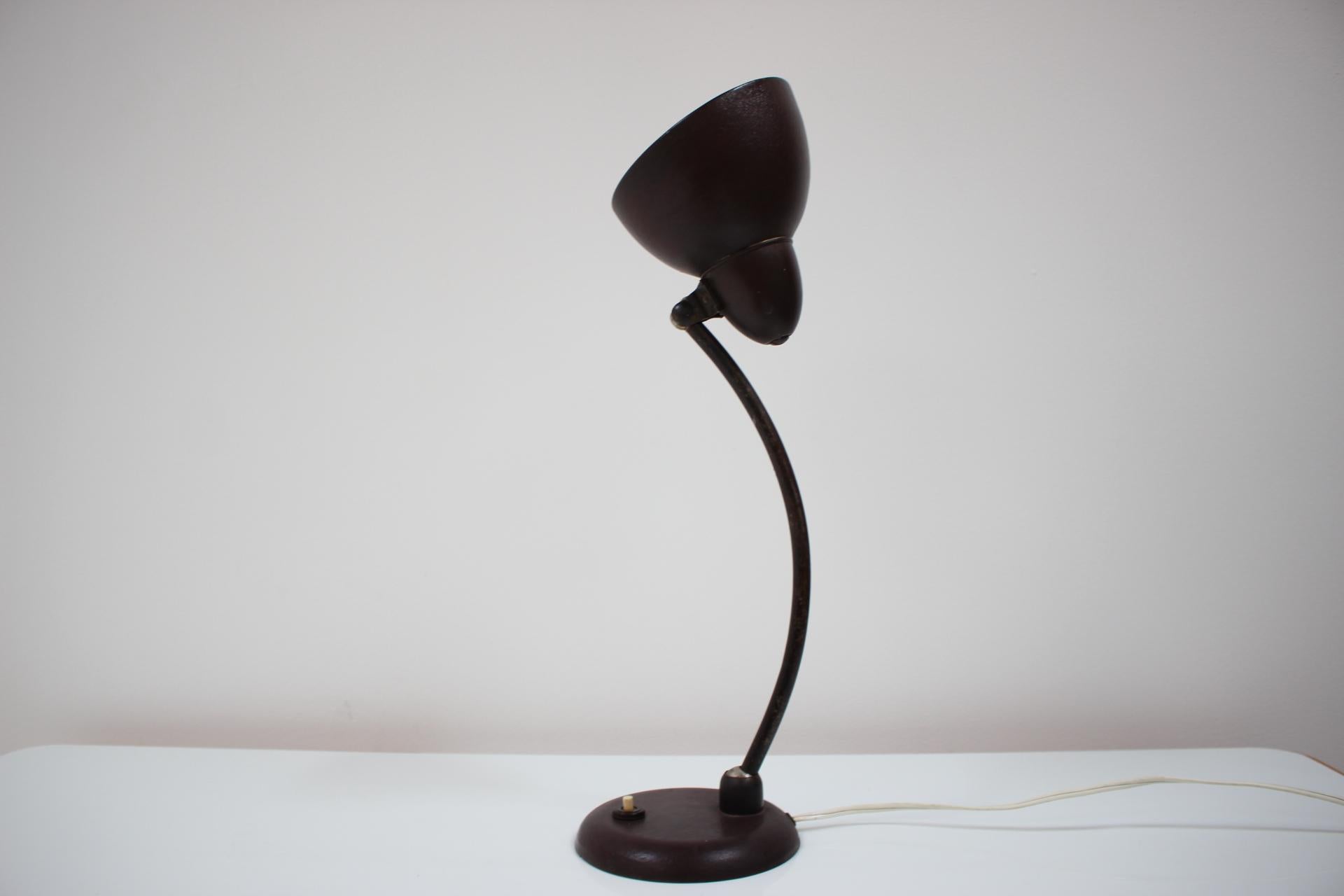 Art-Deco Table Lamp Designed by František Anýž 1930's In Good Condition For Sale In Praha, CZ