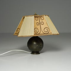 Lampada da tavolo Art Déco, Finlandia, inizio XX secolo