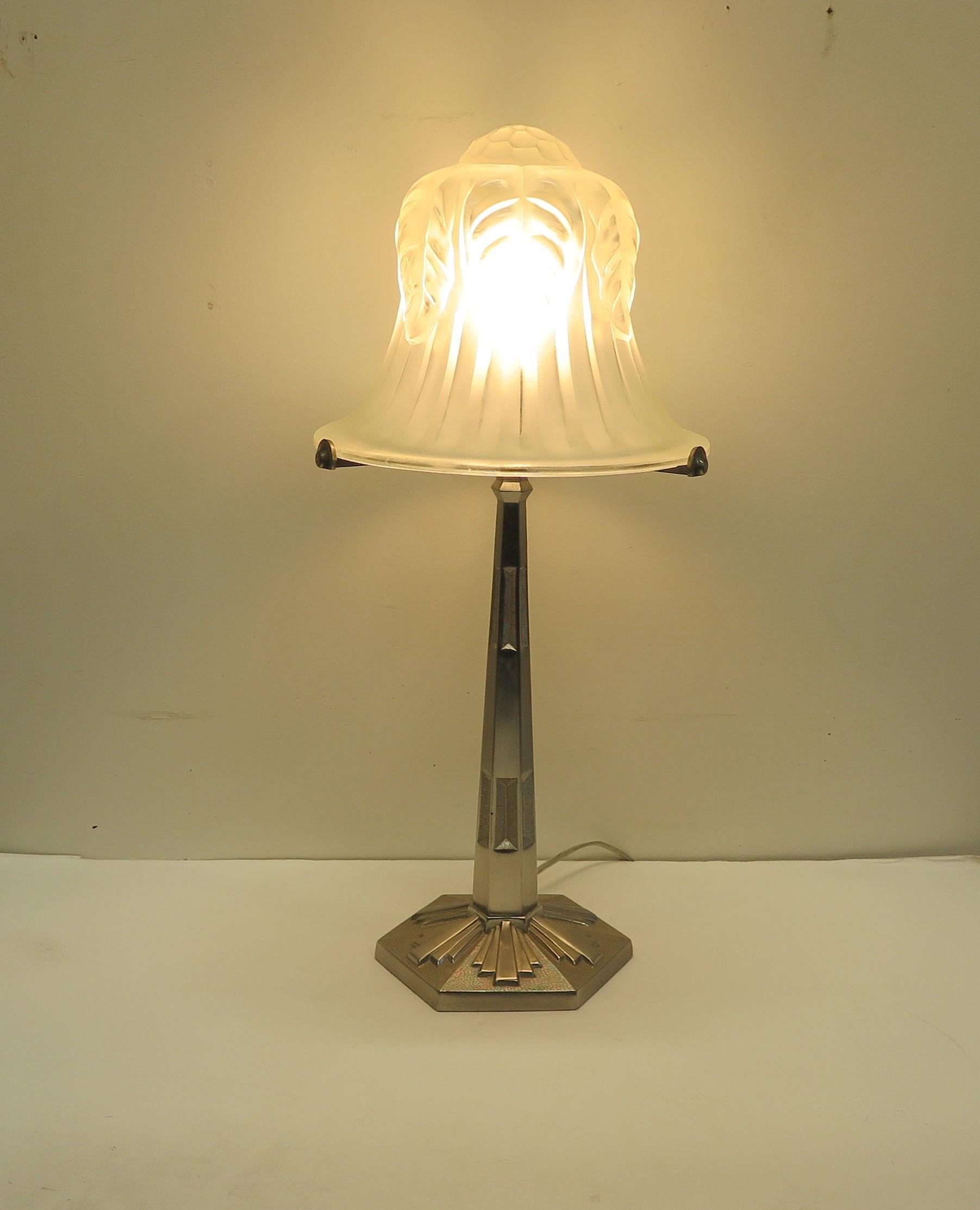 Art Deco Table Lamp For Sale 5